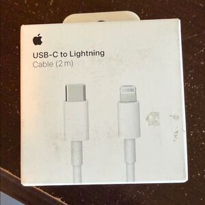 Apple USB-C to Lightning Cable — White